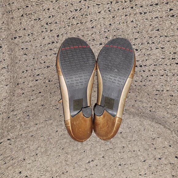 MIZ MOOZ-Symphony-Cone-Rockabilly/Retro-Brown/Tan Spectator-Sz 6.5-Excellent - Picture 8 of 8